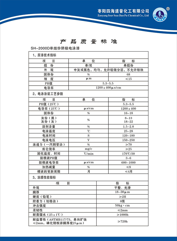 湖北電泳漆生產廠家